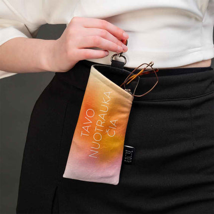 Glasses case with your photo