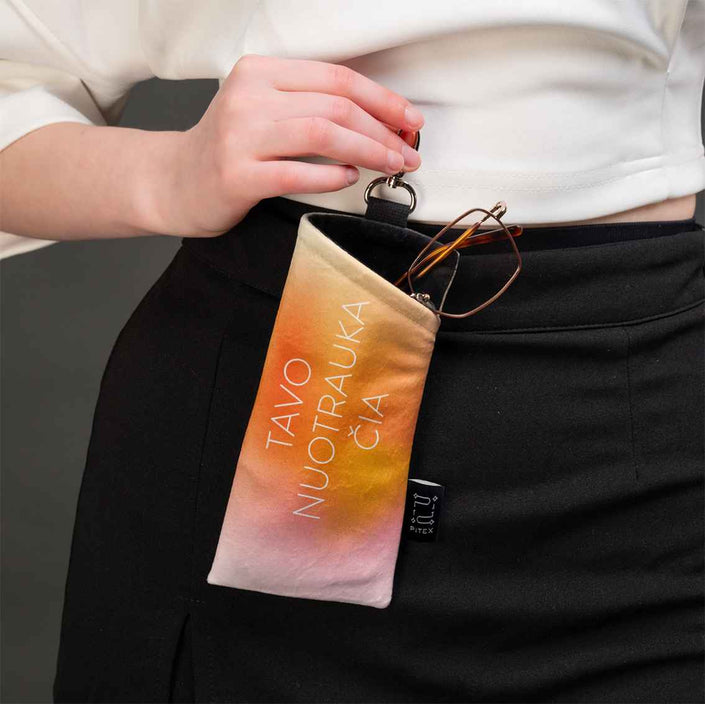 Glasses case with your photo