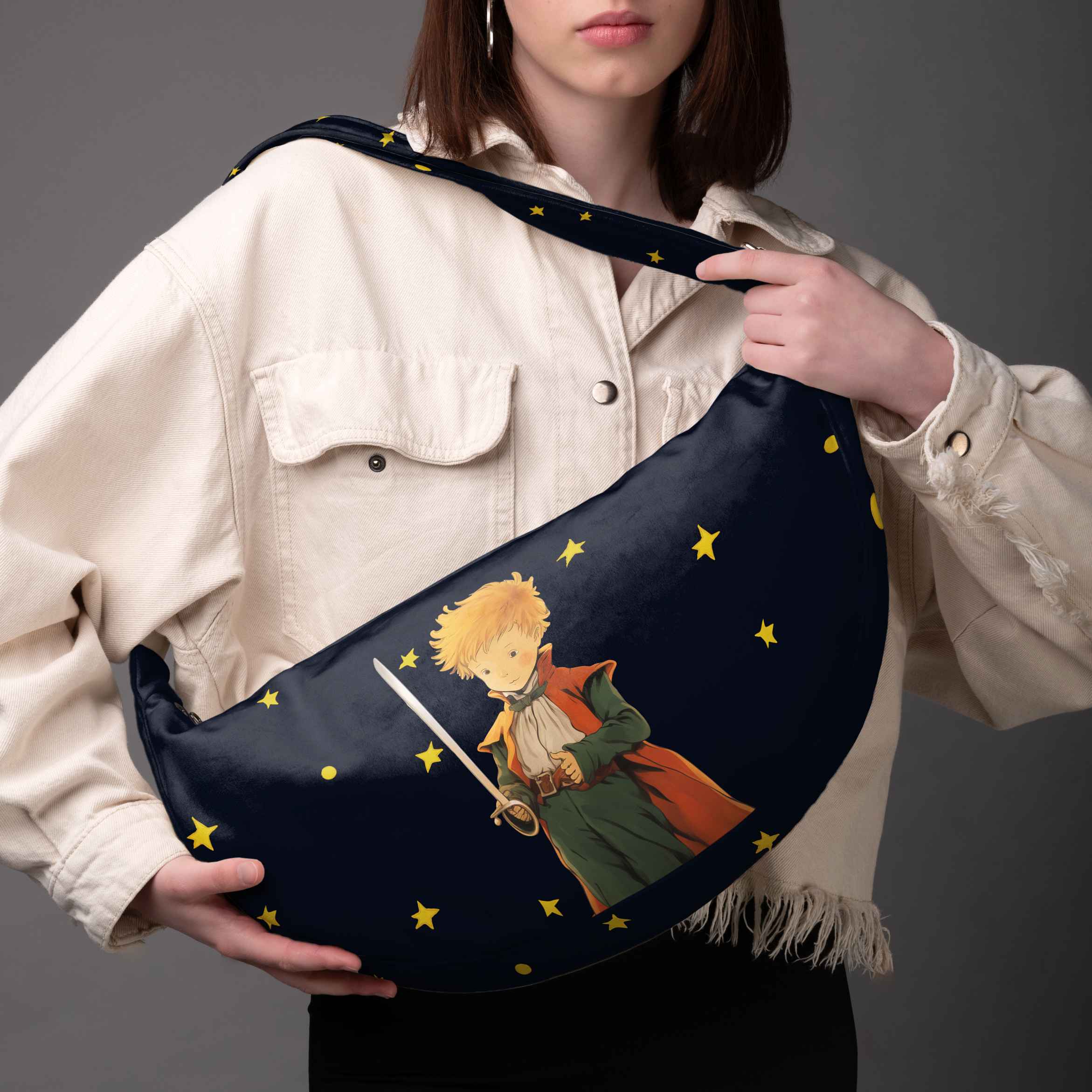 Hobo rankinė Antoine de Saint-Exupéry Mažasis princas „Lapė