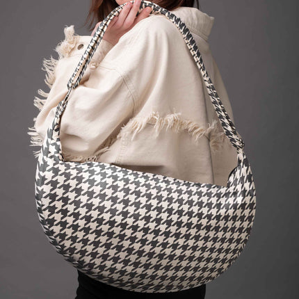 Hobo rankinė Classy „Pied-de-poule
