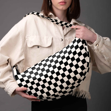 Hobo rankinė Classy „Checkerboard