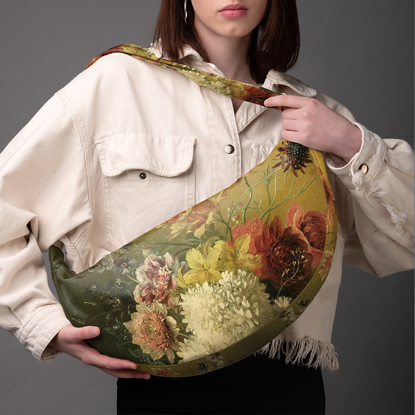 Hobo rankinė Gregorius van Os „Still Life with Flowers