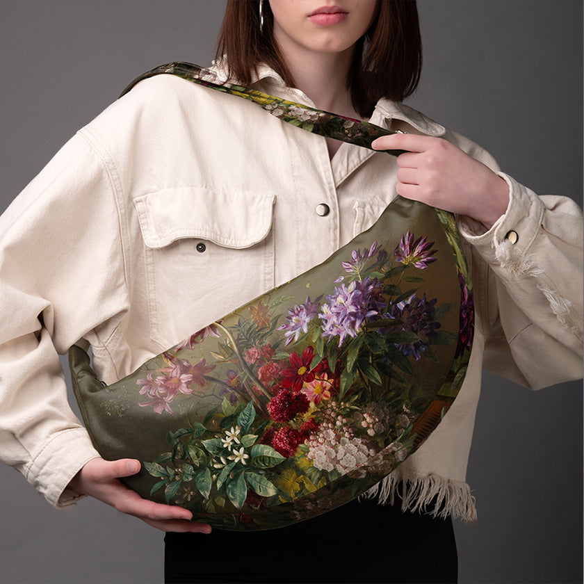 Hobo rankinė Gregorius van Os „Still Life with Flowers in a Greek Vase