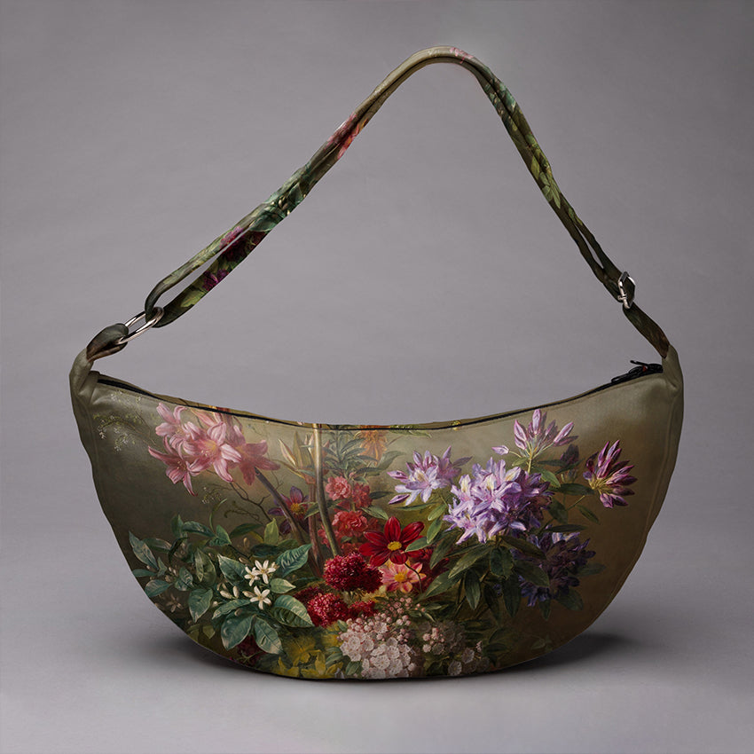 <tc>Hobo bag Gregorius van Os „Still Life with Flowers in a Greek Vase"</tc>