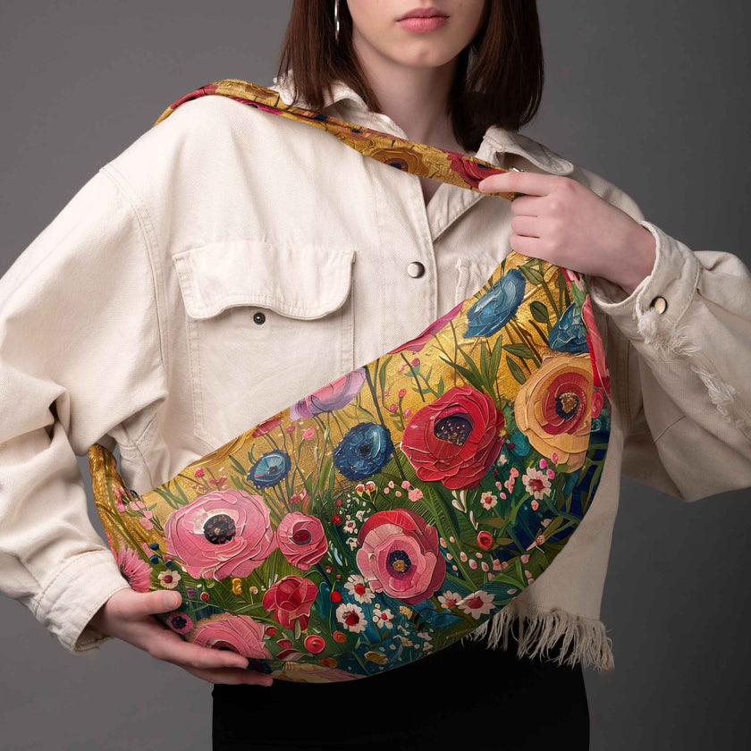 Hobo rankinė Imagine „Gėlės Klimtui