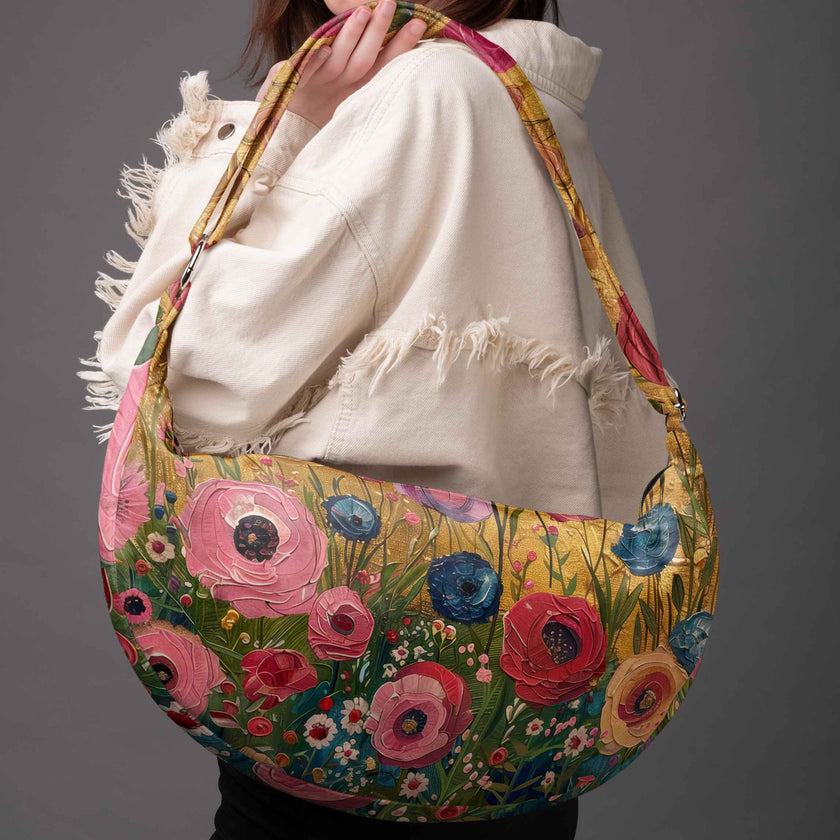 Hobo rankinė Imagine „Gėlės Klimtui