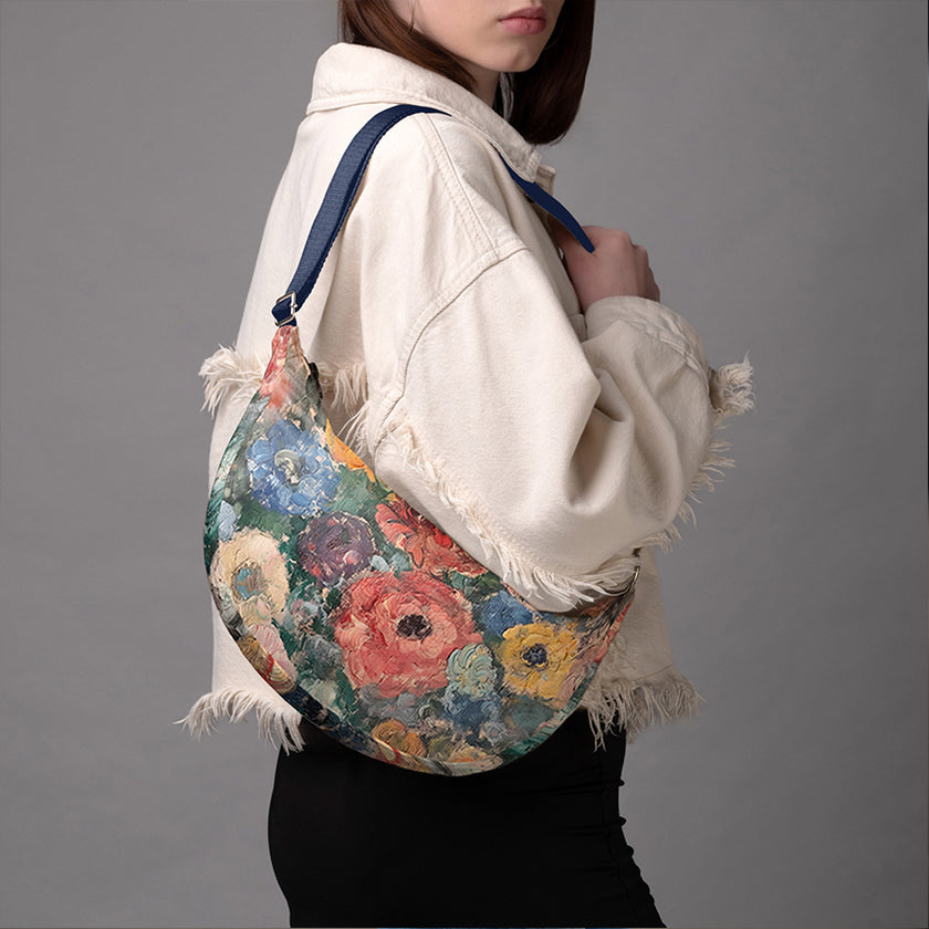 Hobo rankinė Imagine „Gėlės Monet