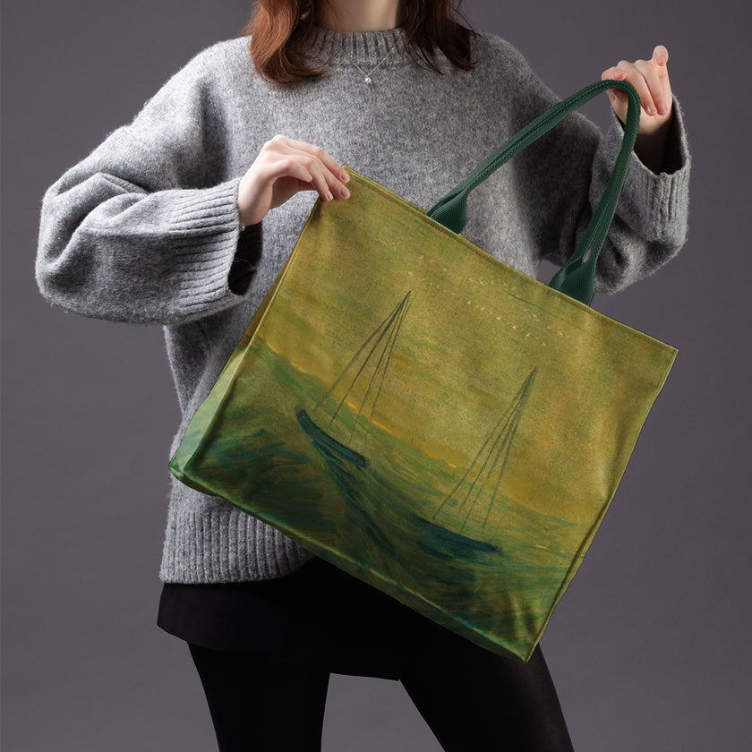 Rankinė M. K. Čiurlionis „Saulė eina Svarstyklių ženklu