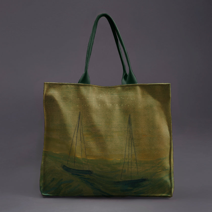 Rankinė M. K. Čiurlionis „Saulė eina Svarstyklių ženklu