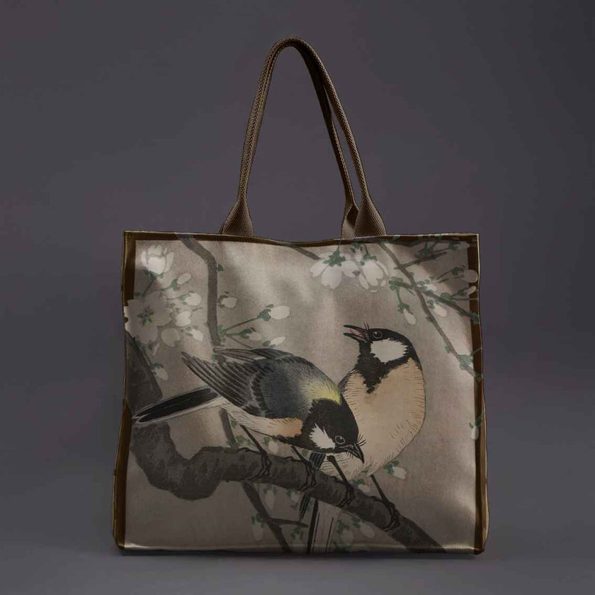 Rankinė Ohara Koson „Zylės ant vyšnios šakelės