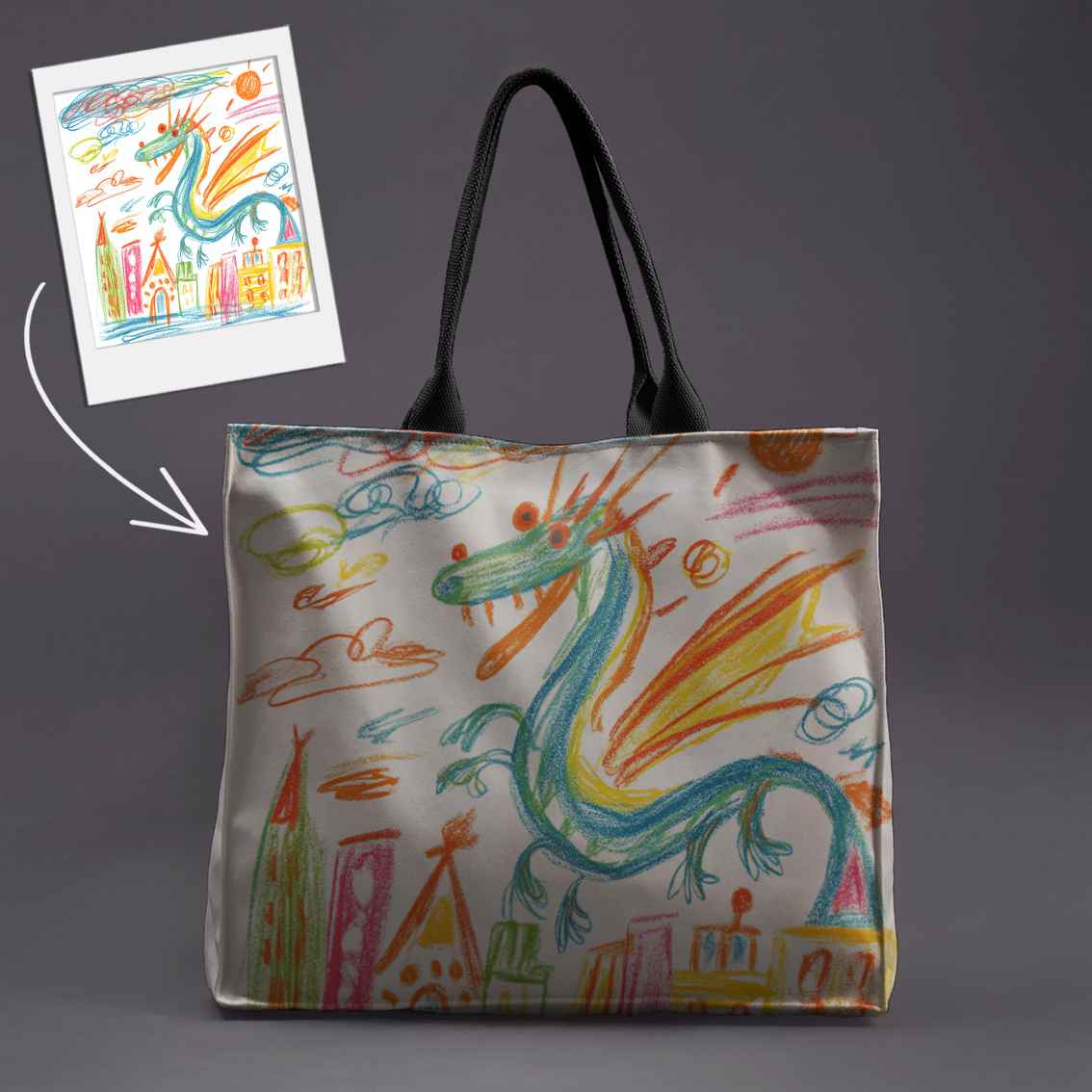 Rankinė su jūsų nuotrauka