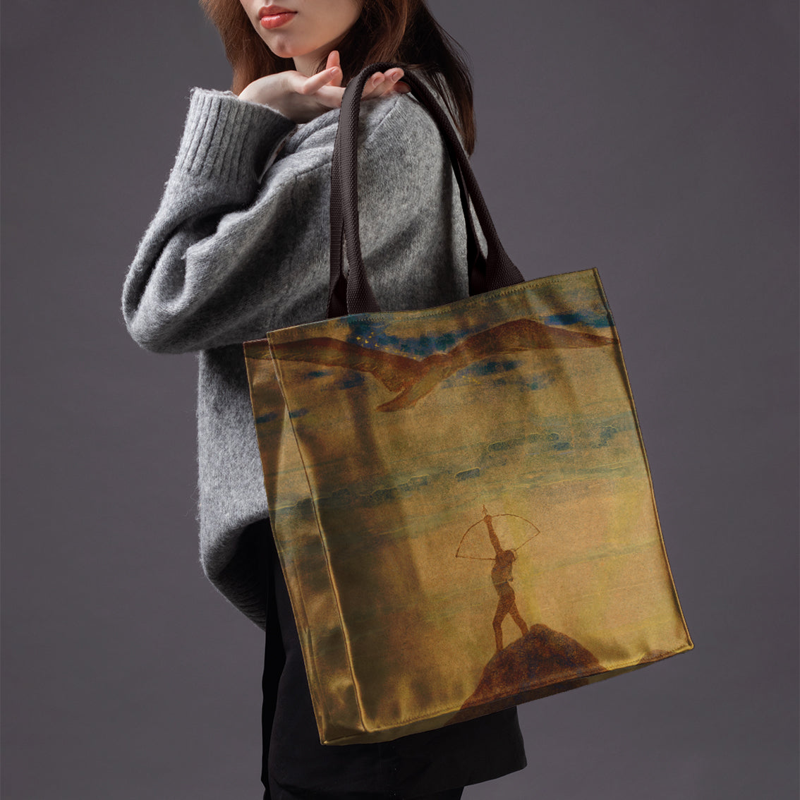 Rankinė M. K. Čiurlionis „Saulė eina Šaulio ženklu