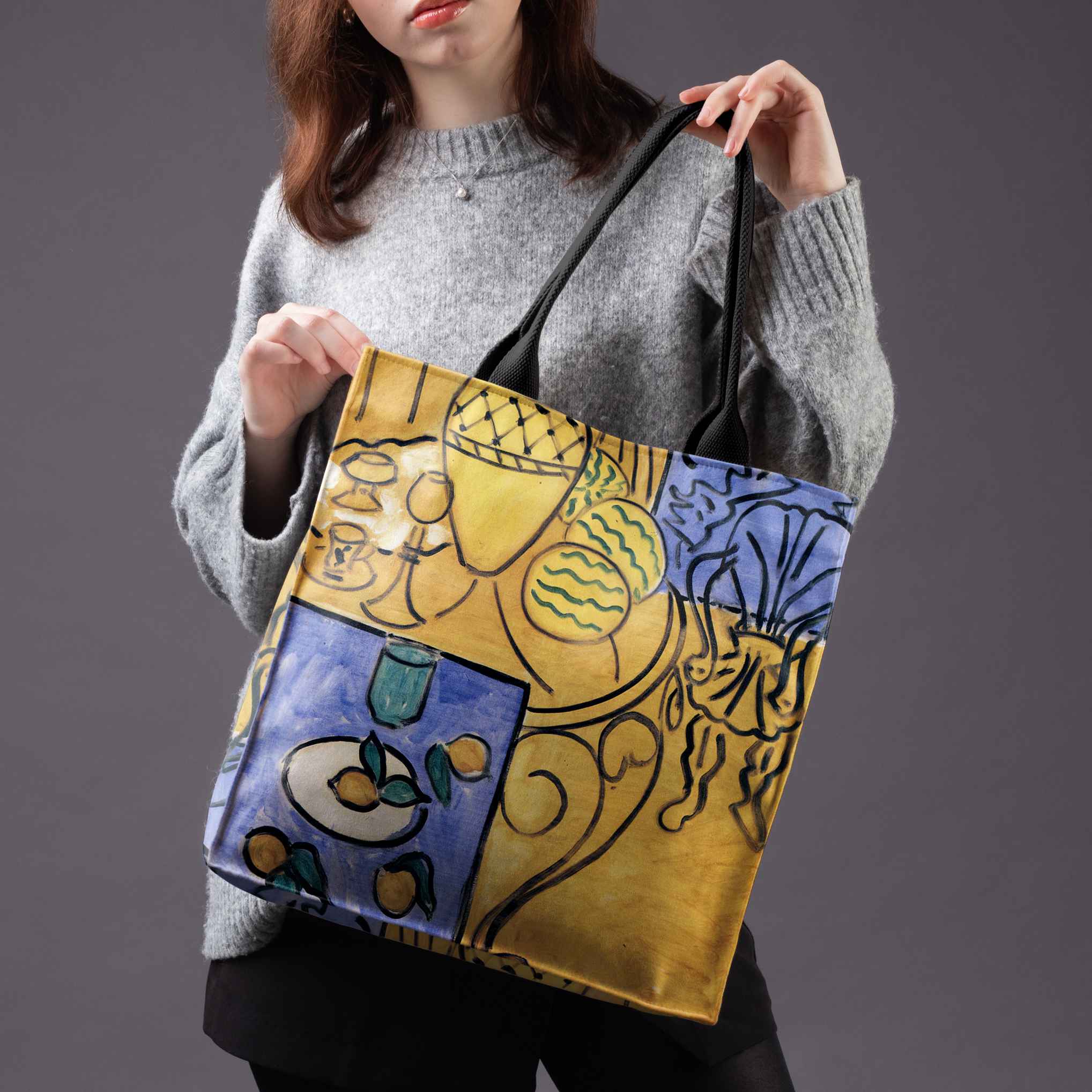 Rankinė Henri Matisse „Interior, Yellow & Blue