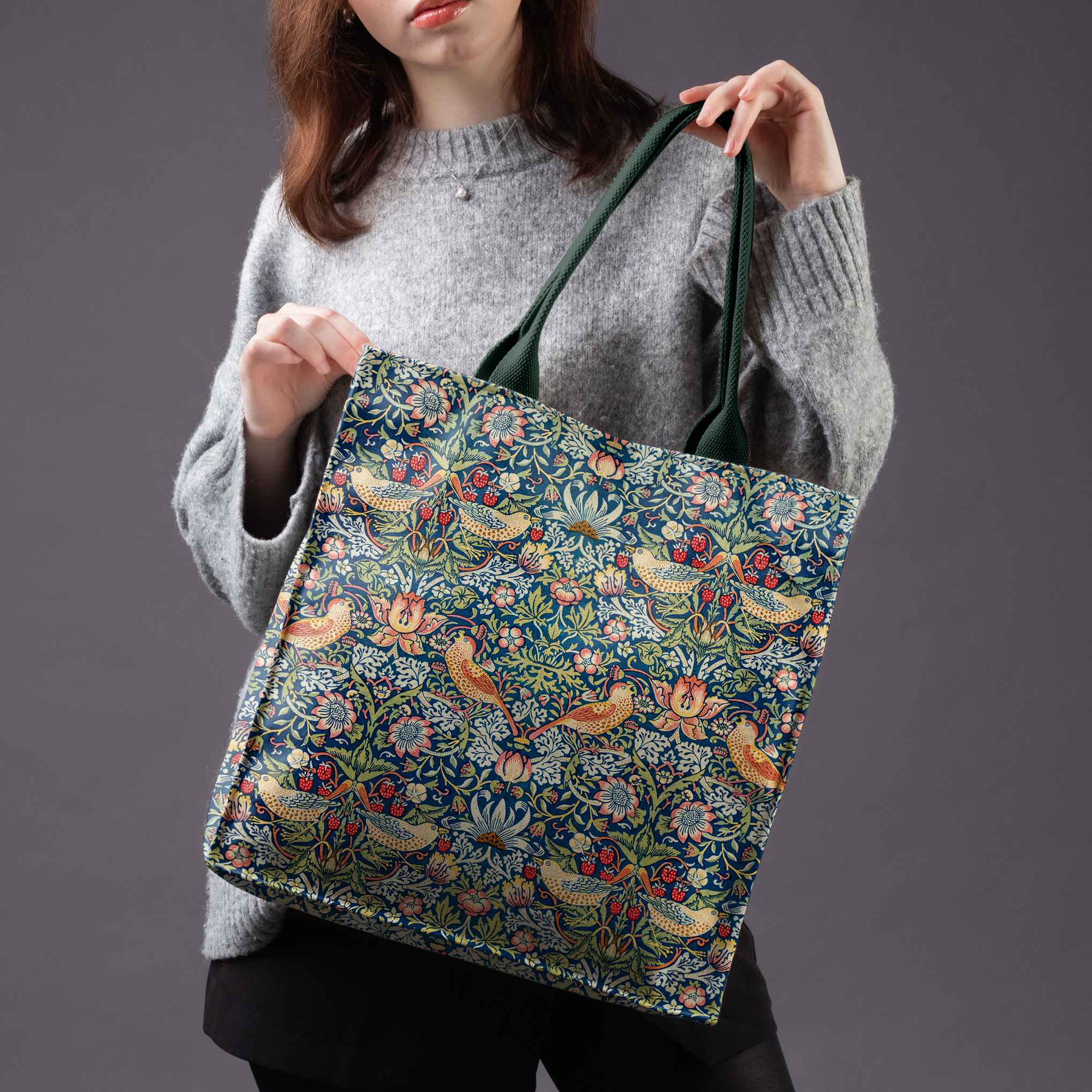 Rankinė William Morris „Strawberry Thief