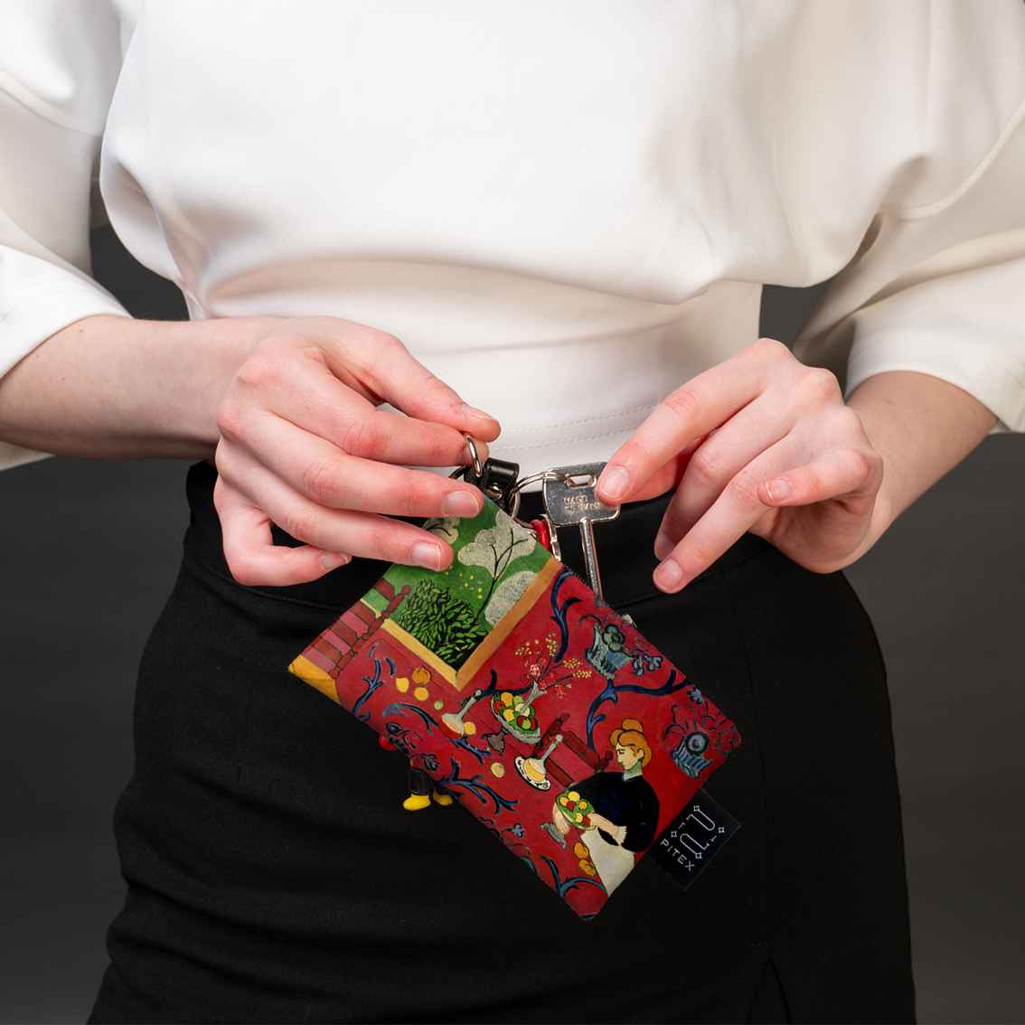 Keychain bag M.K. Čiurlionis 