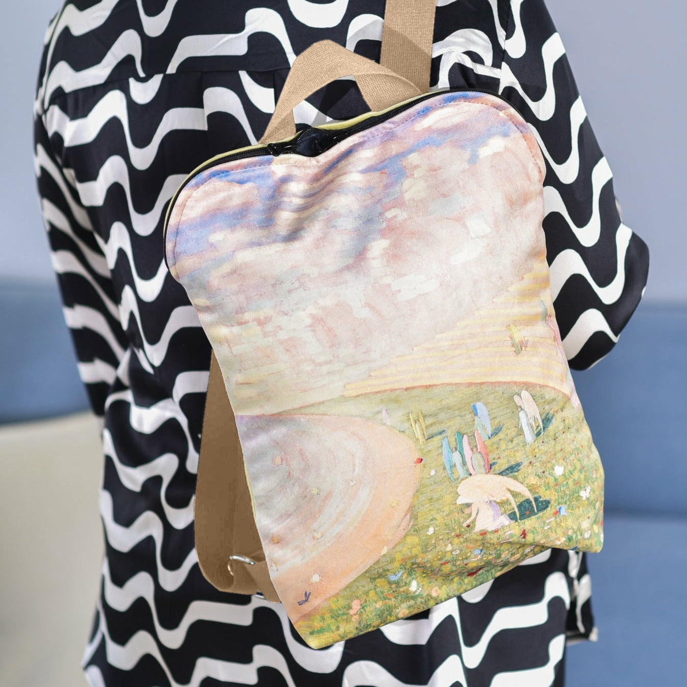 Backpack M. K. Čiurlionis "Angels"