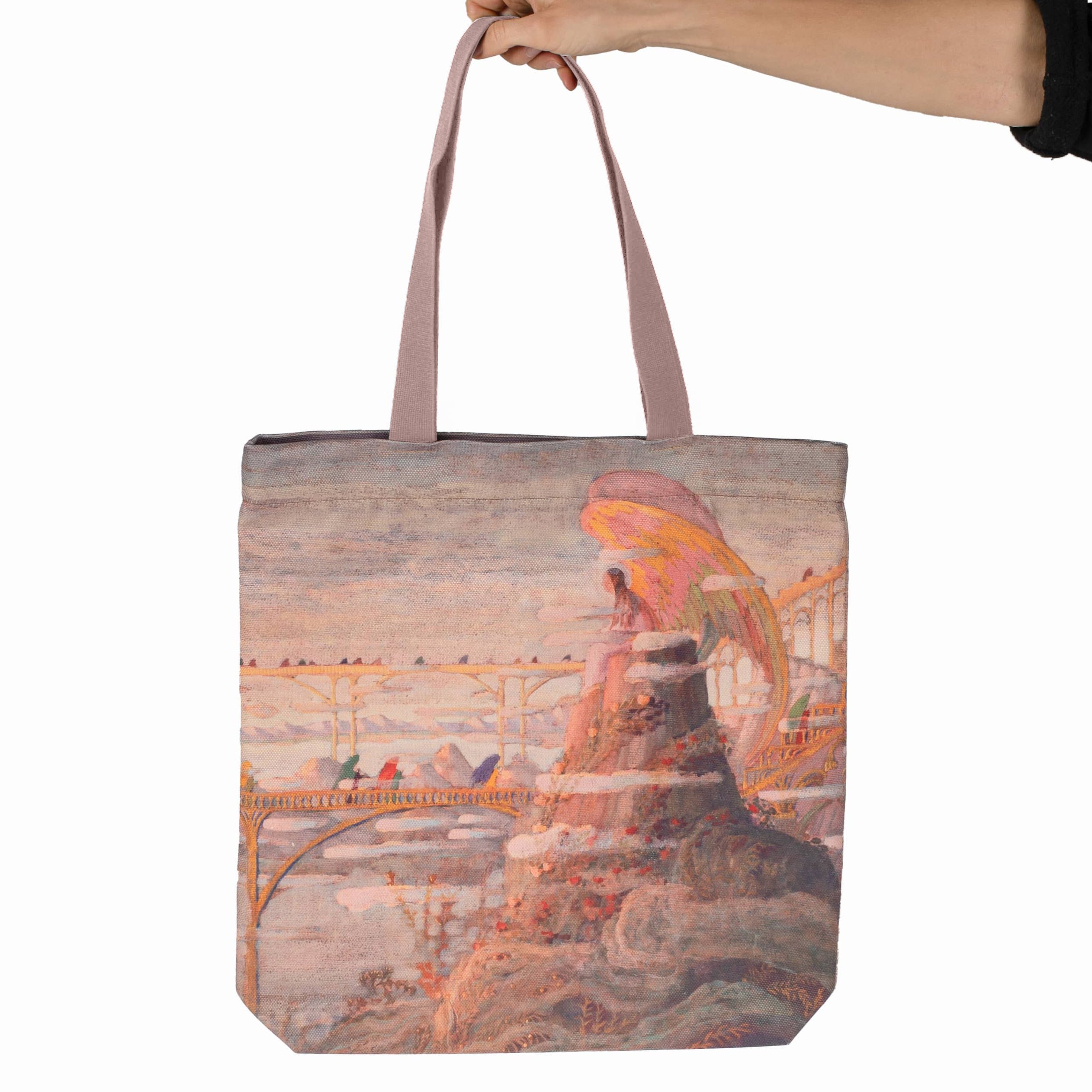 <tc>Tote bag M. K. Čiurlionis "Angel's Prelude"</tc>