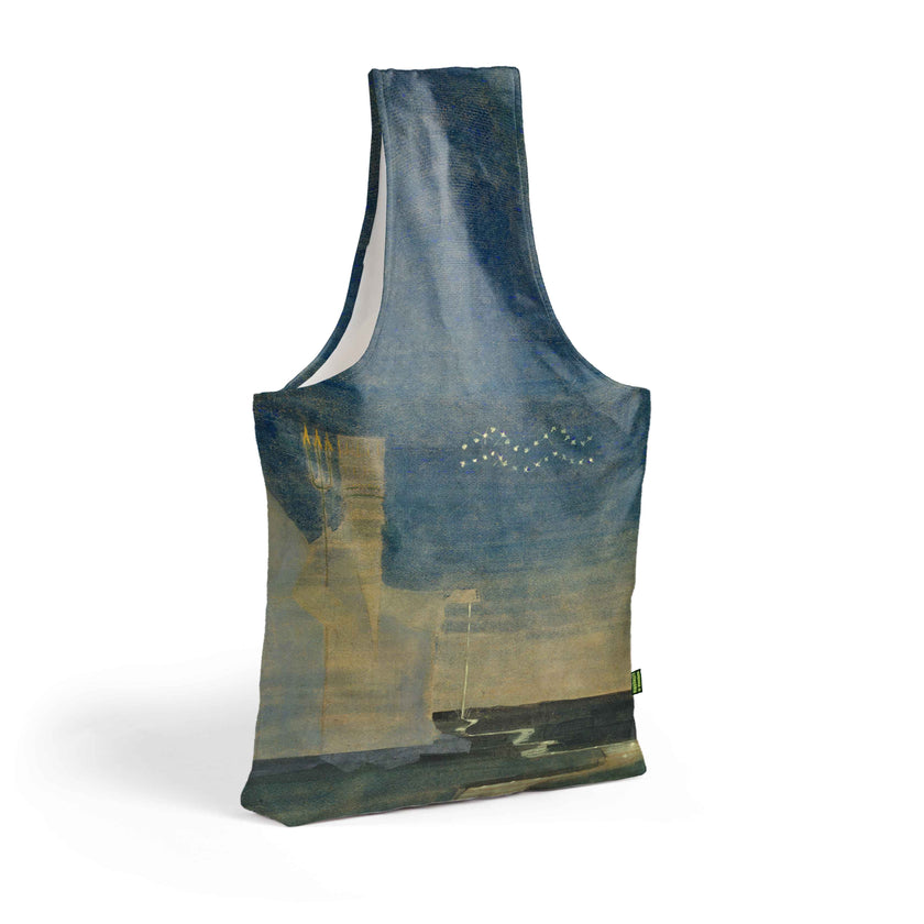 Gegužinis krepšys M. K. Čiurlionis „Saulė eina Vandenio ženklu