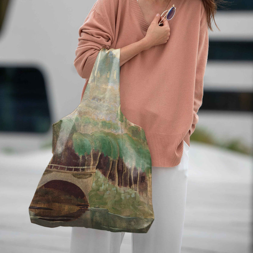 Gegužinis krepšys Čiurlionis „Pavasario motyvas