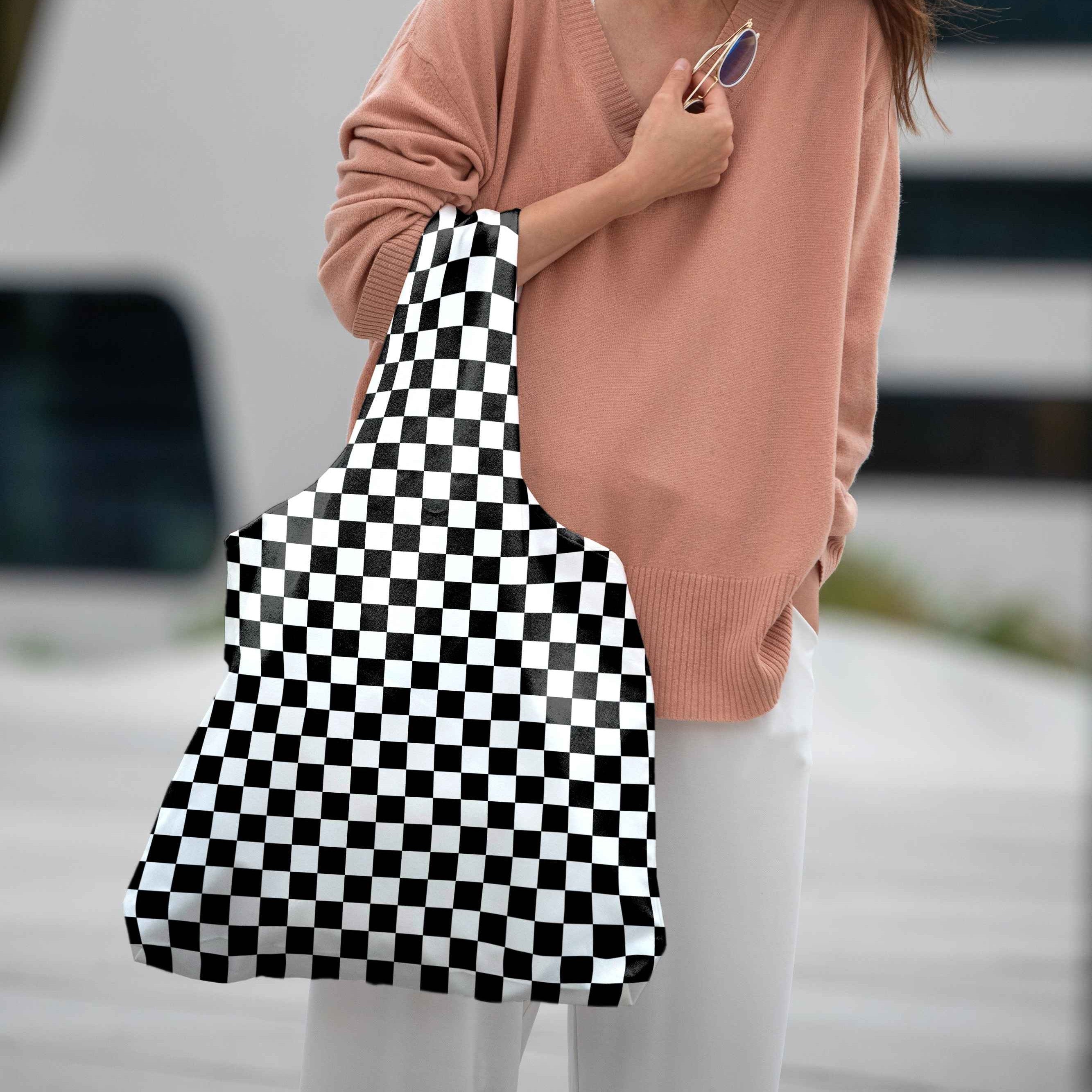 Gegužinis krepšys Classy „Checkerboard