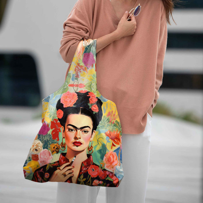 Gegužinis krepšys Imagine „Frida gėlėse