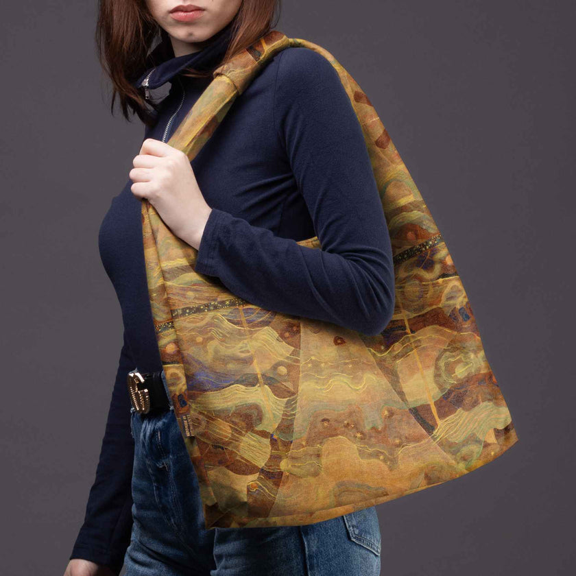 Gegužinė rankinė premium M. K. Čiurlionis „Žvaigždžių sonata