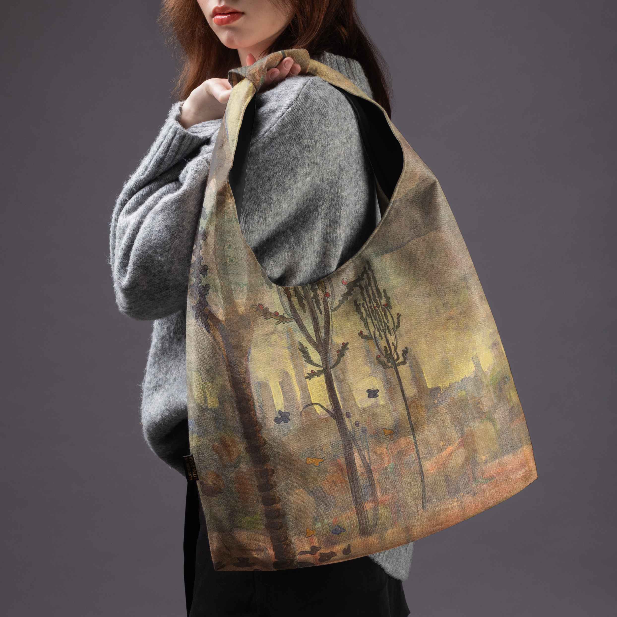 <tc>May bag Premium M. K. Čiiurlionis "Castle Fairytale"</tc>