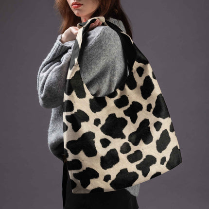 Gegužinė rankinė premium Classy „Karvės raštas