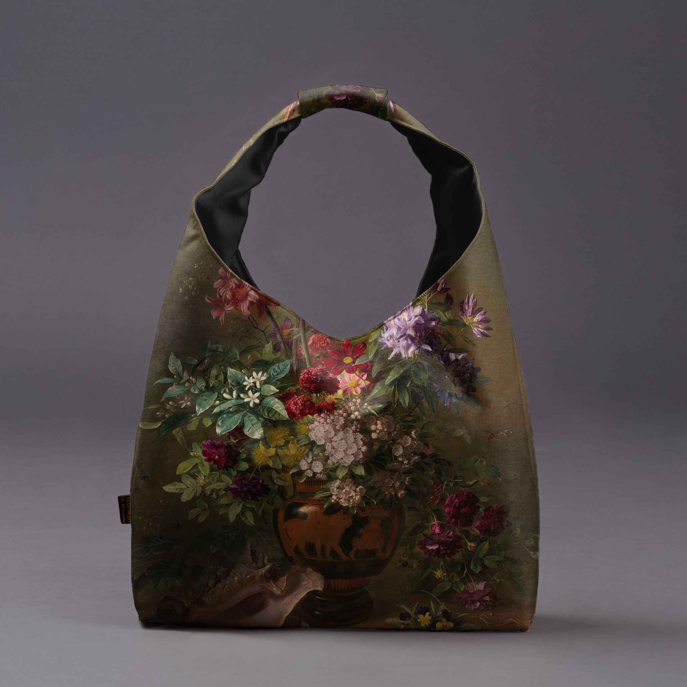 <tc>May bag Premium Gregorius van Os „Still Life with Flowers in a Greek Vase"
</tc>