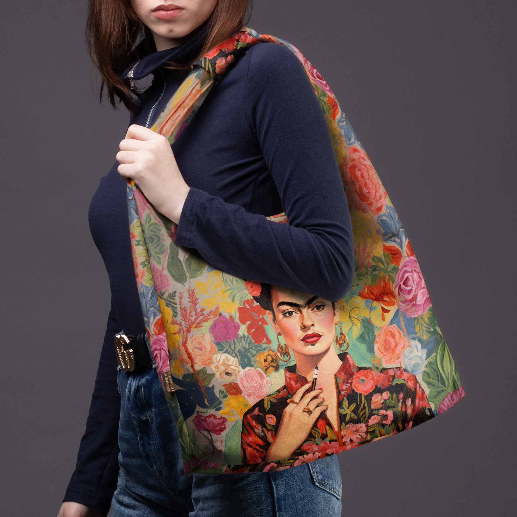 <tc>May bag Premium Imagine "Frida in Flowers"</tc>