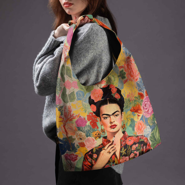 <tc>May bag Premium Imagine "Frida in Flowers"</tc>