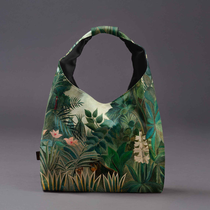 Gegužinė rankinė premium Henri Rousseau „The Equatorial Jungle