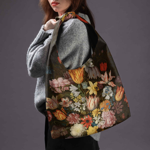 <tc>May bag Premium Ambrosius Bosschaert „Still-Life of Flowers"</tc>