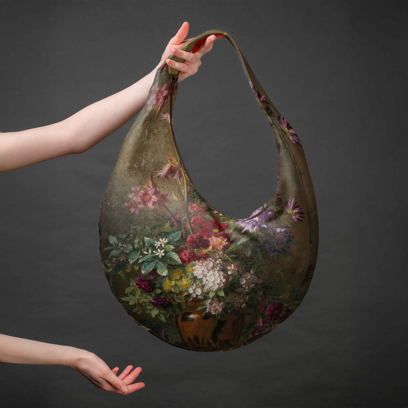 Menulio rankinė Gregorius van Os „Still Life with Flowers in a Greek Vase