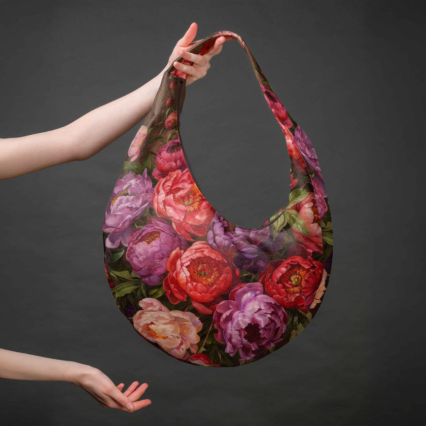 Menulio rankinė Imagine „Bijūnų puokštė