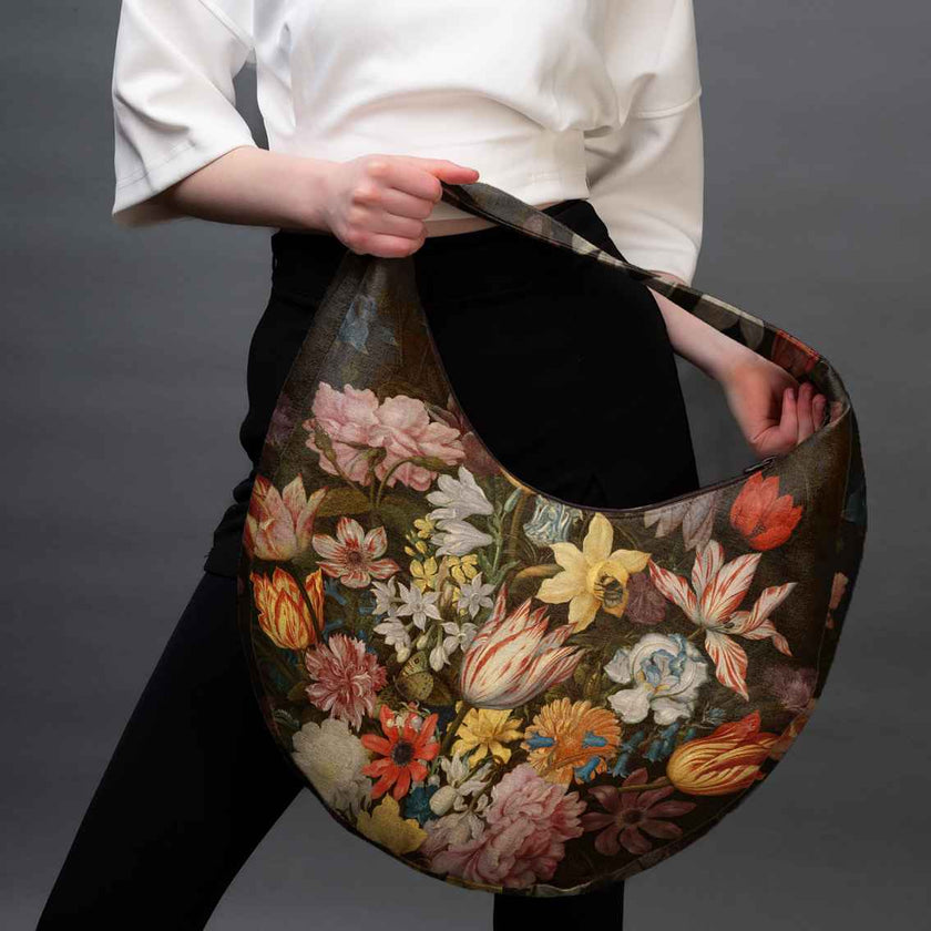 Menulio rankinė Ambrosius Bosschaert „Still-Life of Flowers