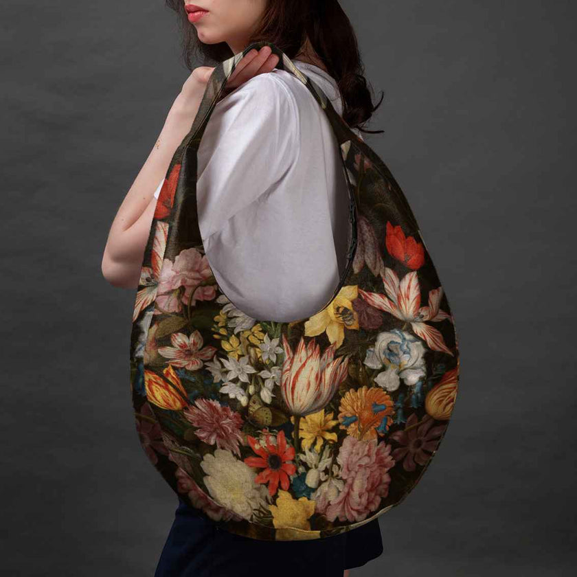 Menulio rankinė Ambrosius Bosschaert „Still-Life of Flowers