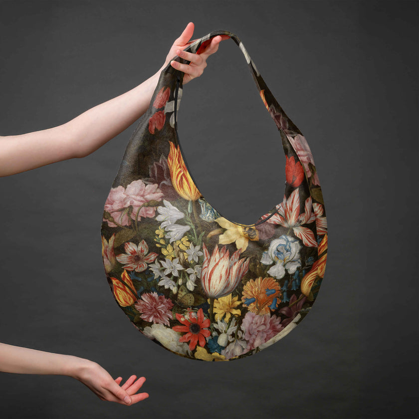 Menulio rankinė Ambrosius Bosschaert „Still-Life of Flowers