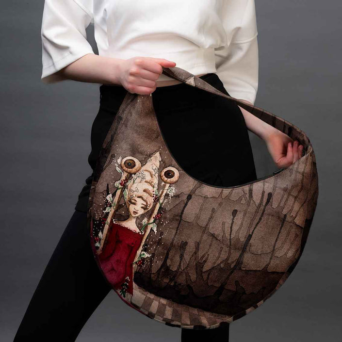 Half-Moon Bag Theresa Van Cherry 