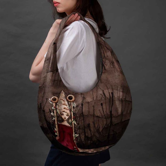 Half-Moon Bag Theresa Van Cherry 