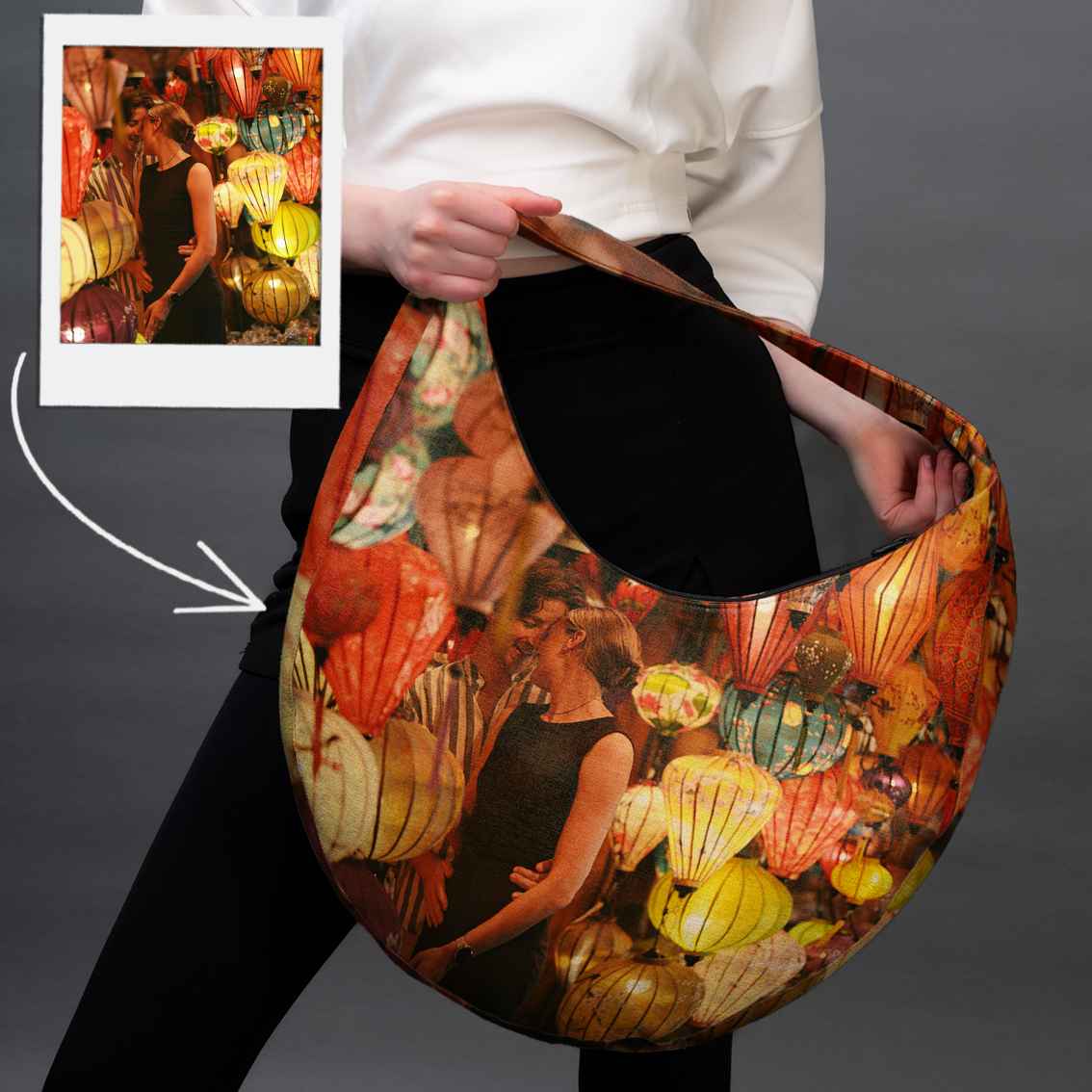 Menulio rankinė su jūsų nuotrauka