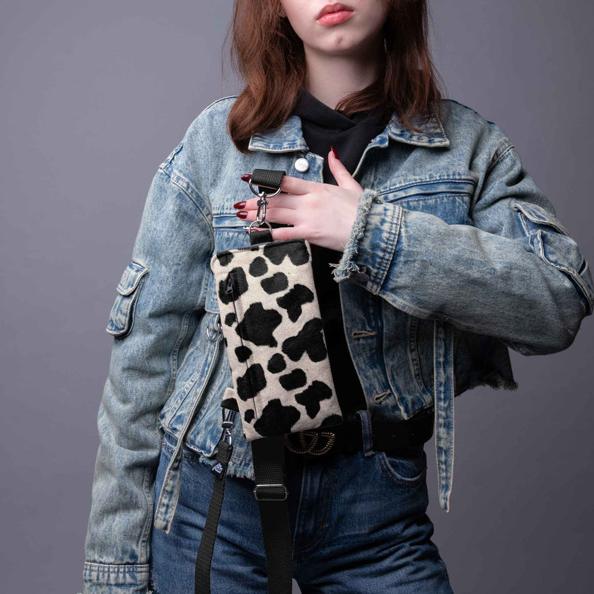 Penkta kišenė Classy „Karvės raštas