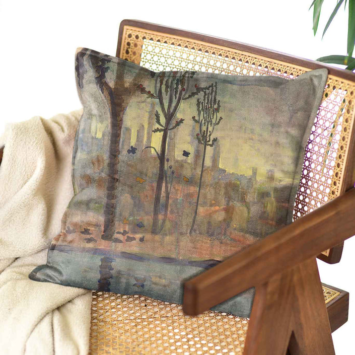 Dekoratyvinė pagalvėlė M. K. Čiurlionis „Etiudas