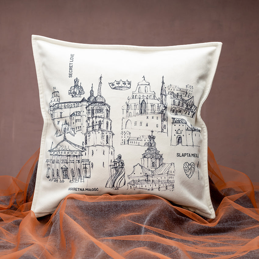 Decorative cushion Secret Love 
