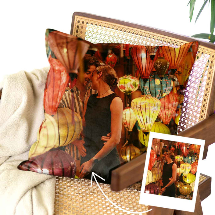 Decorative pillow with your photo.