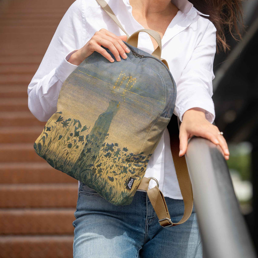 Kuprinė No. 2 M. K. Čiurlionis „Saulė eina Mergelės ženklu