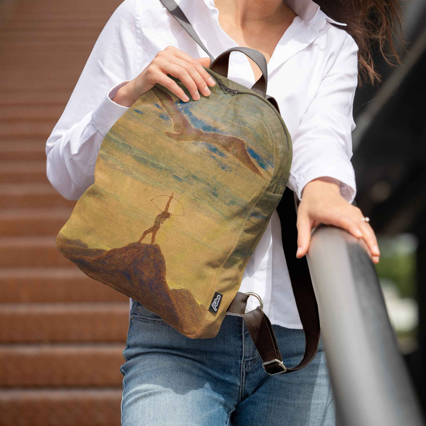 Kuprinė No. 2 M. K. Čiurlionis „Saulė eina Šaulio ženklu