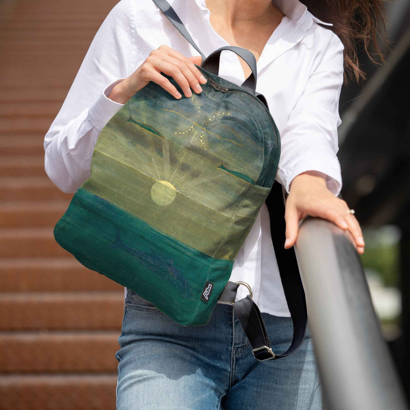 Kuprinė No. 2 M. K. Čiurlionis „Saulė eina Žuvų ženklu