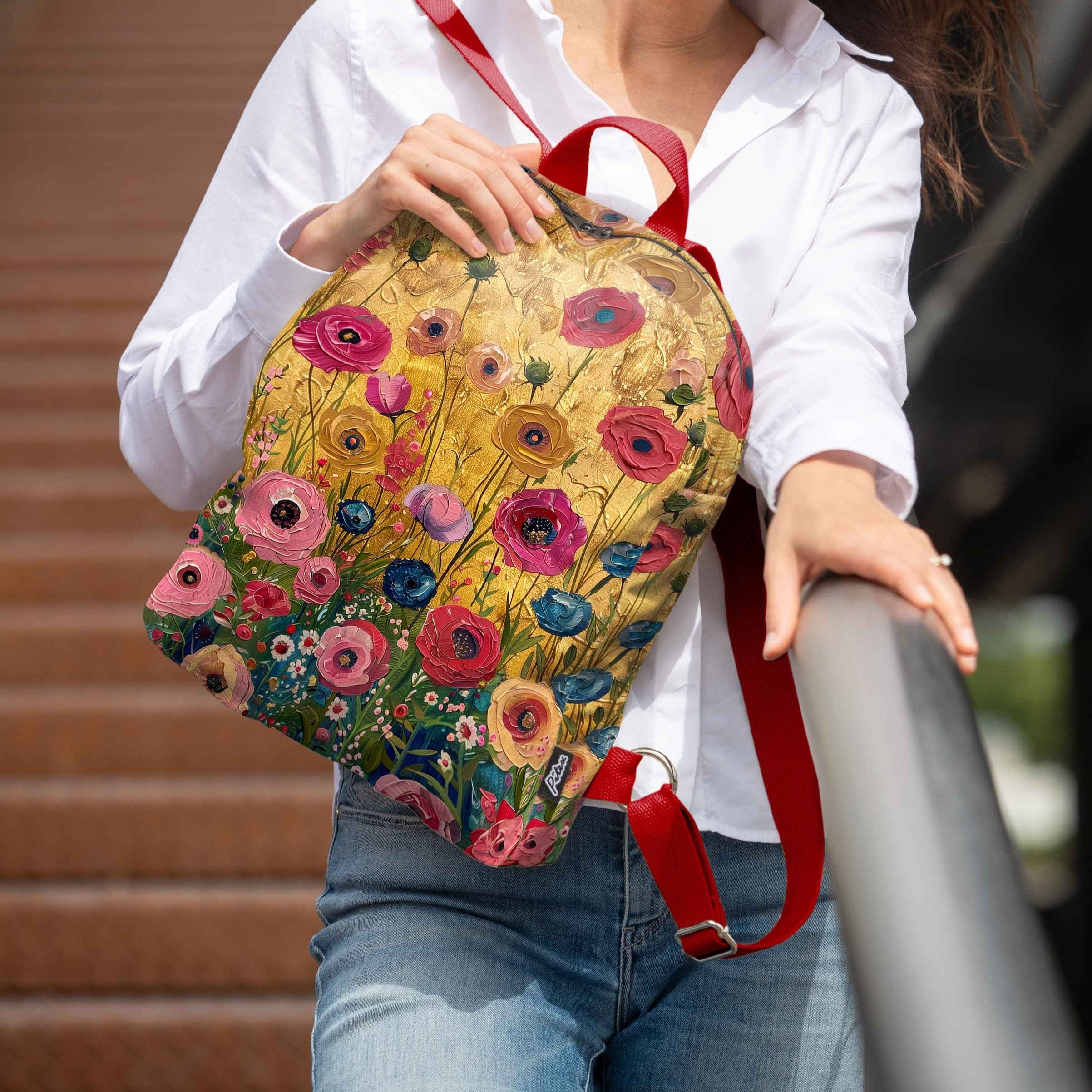 <tc>Rucksack + backpack Imagine "Thread Flowers"</tc>