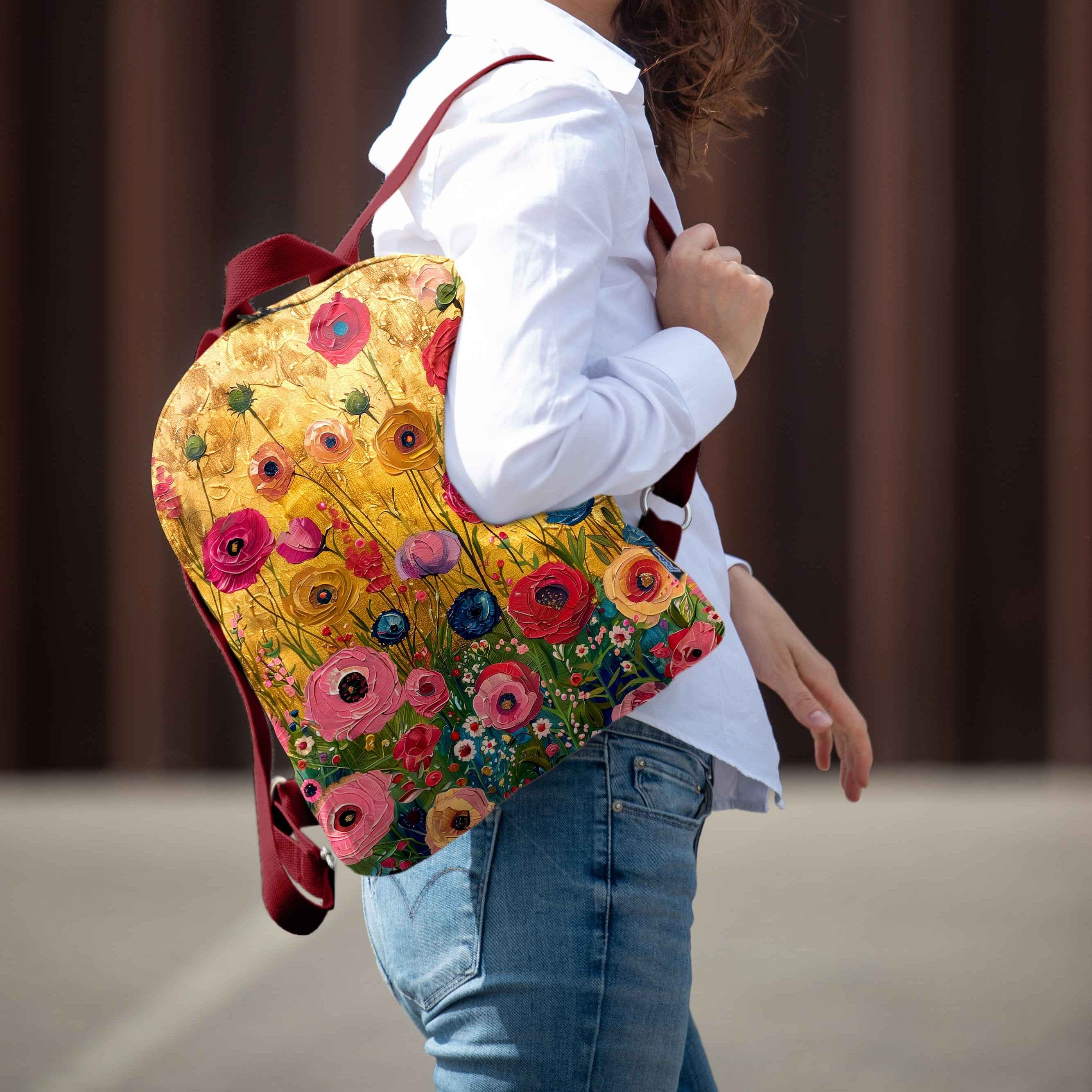 <tc>Rucksack + backpack Imagine "Thread Flowers"</tc>